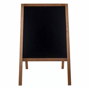 Kreidetafel/Holz Kundenstopper Classic L